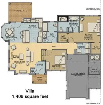 Floorplan of St. Annes Retirement Community, Assisted Living, Nursing Home, Independent Living, CCRC, Columbia, PA 13