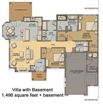 Floorplan of St. Annes Retirement Community, Assisted Living, Nursing Home, Independent Living, CCRC, Columbia, PA 14