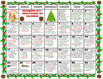 Activity Calendar of St. Annes Retirement Community, Assisted Living, Nursing Home, Independent Living, CCRC, Columbia, PA 9