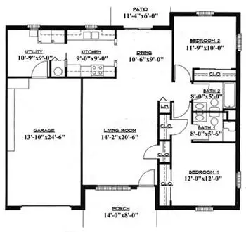 Floorplan of Valley View Retirement Community, Assisted Living, Nursing Home, Independent Living, CCRC, Belleville, PA 3