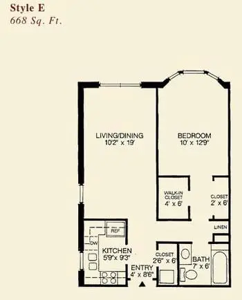 Floorplan of Waverly Heights, Assisted Living, Nursing Home, Independent Living, CCRC, Gladwyne, PA 3