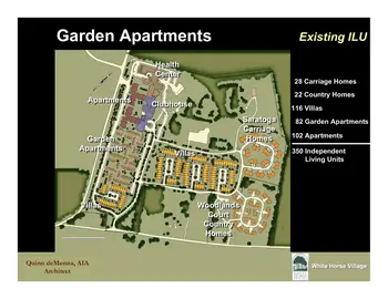 Campus Map of White Horse Village, Assisted Living, Nursing Home, Independent Living, CCRC, Newtown Square, PA 3