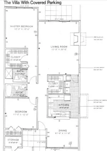 Floorplan of White Horse Village, Assisted Living, Nursing Home, Independent Living, CCRC, Newtown Square, PA 7