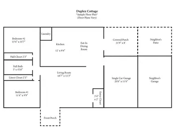 Floorplan of Arbutus Park Retirement Community, Assisted Living, Nursing Home, Independent Living, CCRC, Johnstown, PA 1