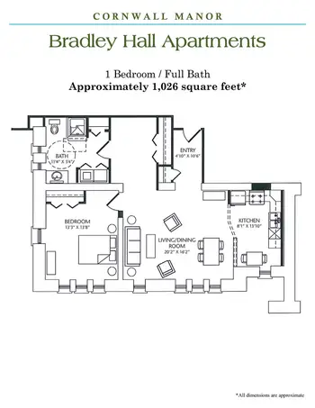 Floorplan of Cornwall Manor, Assisted Living, Nursing Home, Independent Living, CCRC, Cornwall, PA 1