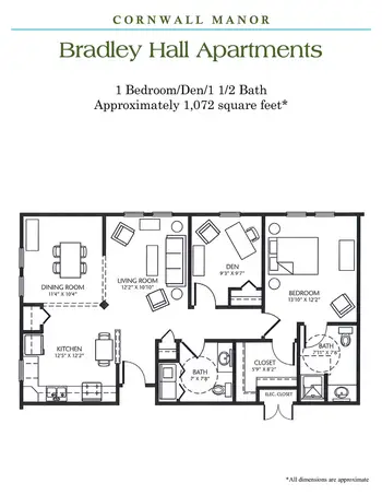 Floorplan of Cornwall Manor, Assisted Living, Nursing Home, Independent Living, CCRC, Cornwall, PA 3