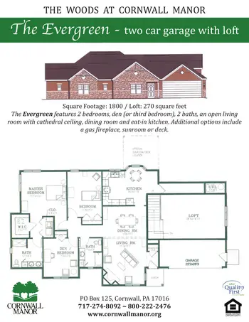 Floorplan of Cornwall Manor, Assisted Living, Nursing Home, Independent Living, CCRC, Cornwall, PA 18