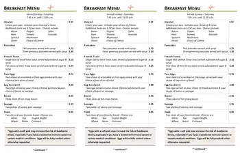 Dining menu of Cornwall Manor, Assisted Living, Nursing Home, Independent Living, CCRC, Cornwall, PA 7