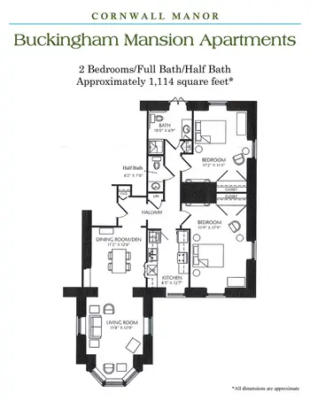Floorplan of Cornwall Manor, Assisted Living, Nursing Home, Independent Living, CCRC, Cornwall, PA 20