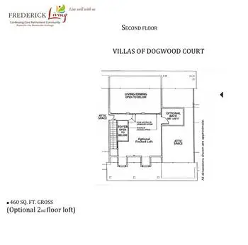 Floorplan of Frederick Living, Assisted Living, Nursing Home, Independent Living, CCRC, Frederick, PA 3