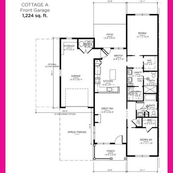 Floorplan of Frederick Living, Assisted Living, Nursing Home, Independent Living, CCRC, Frederick, PA 17