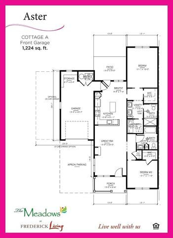 Floorplan of Frederick Living, Assisted Living, Nursing Home, Independent Living, CCRC, Frederick, PA 16