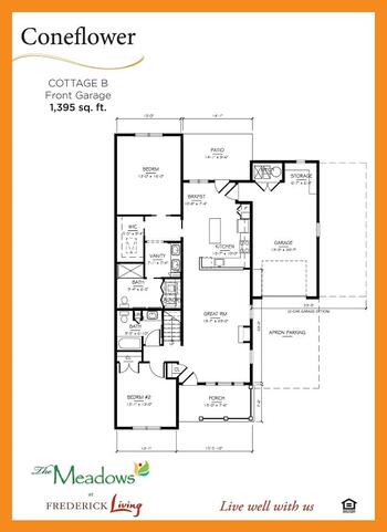 Floorplan of Frederick Living, Assisted Living, Nursing Home, Independent Living, CCRC, Frederick, PA 20