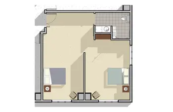 Floorplan of Nottingham Village, Assisted Living, Nursing Home, Independent Living, CCRC, Northumberland, PA 1