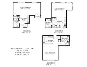Floorplan of Nottingham Village, Assisted Living, Nursing Home, Independent Living, CCRC, Northumberland, PA 7