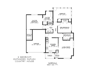 Floorplan of Nottingham Village, Assisted Living, Nursing Home, Independent Living, CCRC, Northumberland, PA 14