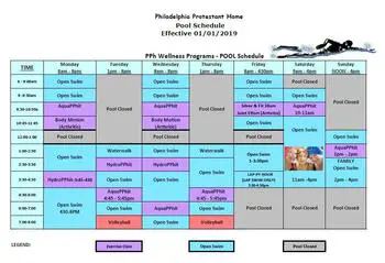 Activity Calendar of Philadelphia Protestant Home, Assisted Living, Nursing Home, Independent Living, CCRC, Philadelphia, PA 9