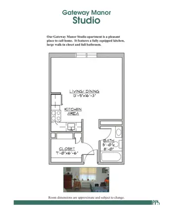 Floorplan of Philadelphia Protestant Home, Assisted Living, Nursing Home, Independent Living, CCRC, Philadelphia, PA 12