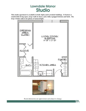Floorplan of Philadelphia Protestant Home, Assisted Living, Nursing Home, Independent Living, CCRC, Philadelphia, PA 13