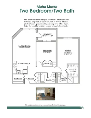 Floorplan of Philadelphia Protestant Home, Assisted Living, Nursing Home, Independent Living, CCRC, Philadelphia, PA 14