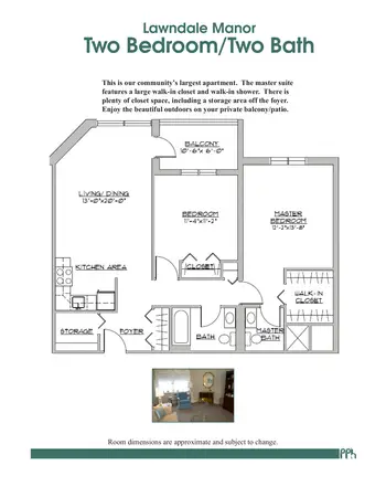 Floorplan of Philadelphia Protestant Home, Assisted Living, Nursing Home, Independent Living, CCRC, Philadelphia, PA 16