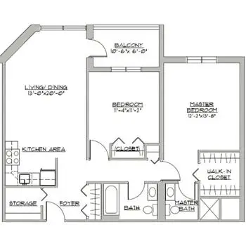 Floorplan of Philadelphia Protestant Home, Assisted Living, Nursing Home, Independent Living, CCRC, Philadelphia, PA 2