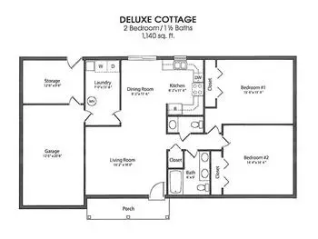 Floorplan of Calvary Homes, Assisted Living, Nursing Home, Independent Living, CCRC, Lancaster, PA 2