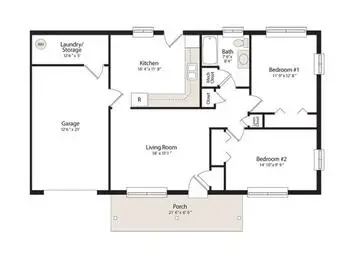 Floorplan of Calvary Homes, Assisted Living, Nursing Home, Independent Living, CCRC, Lancaster, PA 8
