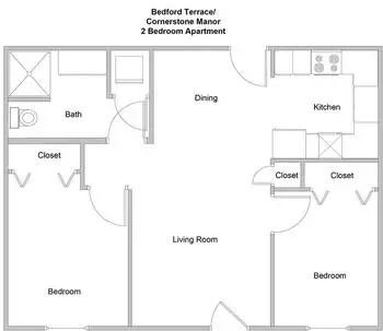 Floorplan of Chapel Pointe, Assisted Living, Nursing Home, Independent Living, CCRC, Carlisle, PA 2