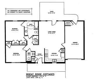 Floorplan of Fairmount Homes, Assisted Living, Nursing Home, Independent Living, CCRC, Ephrata, PA 7