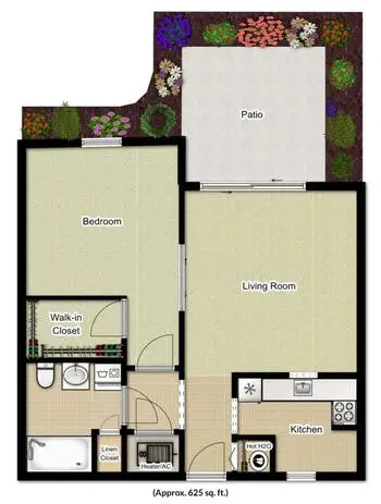 Floorplan of Foulkeways at Gwynedd, Assisted Living, Memory Care, Nursing Home, Independent Living, CCRC, Gwynedd, PA 8