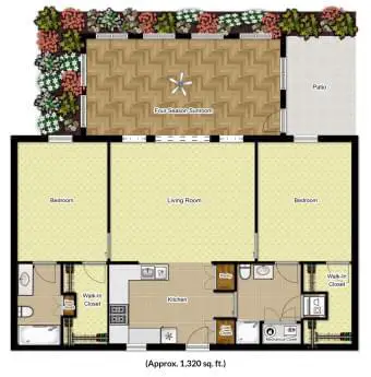 Floorplan of Foulkeways at Gwynedd, Assisted Living, Memory Care, Nursing Home, Independent Living, CCRC, Gwynedd, PA 15