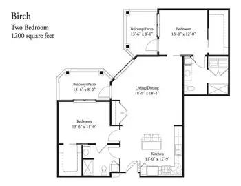 Floorplan of Foxdale Village, Assisted Living, Nursing Home, Independent Living, CCRC, State College, PA 1