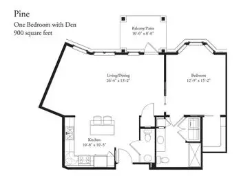 Floorplan of Foxdale Village, Assisted Living, Nursing Home, Independent Living, CCRC, State College, PA 6