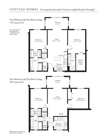 Floorplan of Foxdale Village, Assisted Living, Nursing Home, Independent Living, CCRC, State College, PA 14