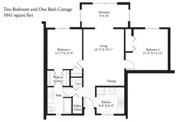Floorplan of Foxdale Village, Assisted Living, Nursing Home, Independent Living, CCRC, State College, PA 11