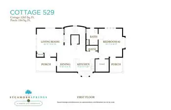 Floorplan of Garden Spot Village, Assisted Living, Nursing Home, Independent Living, CCRC, New Holland, PA 9