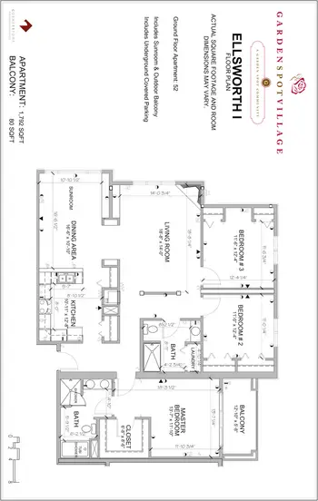 Floorplan of Garden Spot Village, Assisted Living, Nursing Home, Independent Living, CCRC, New Holland, PA 14