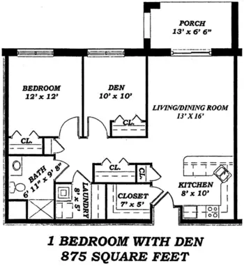 Floorplan of Garden Spot Village, Assisted Living, Nursing Home, Independent Living, CCRC, New Holland, PA 1