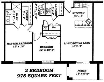 Floorplan of Garden Spot Village, Assisted Living, Nursing Home, Independent Living, CCRC, New Holland, PA 2