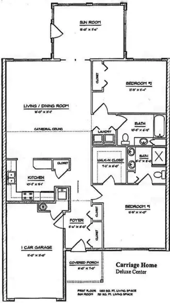 Floorplan of Garden Spot Village, Assisted Living, Nursing Home, Independent Living, CCRC, New Holland, PA 4