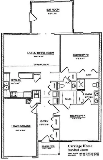 Floorplan of Garden Spot Village, Assisted Living, Nursing Home, Independent Living, CCRC, New Holland, PA 6