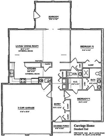 Floorplan of Garden Spot Village, Assisted Living, Nursing Home, Independent Living, CCRC, New Holland, PA 7