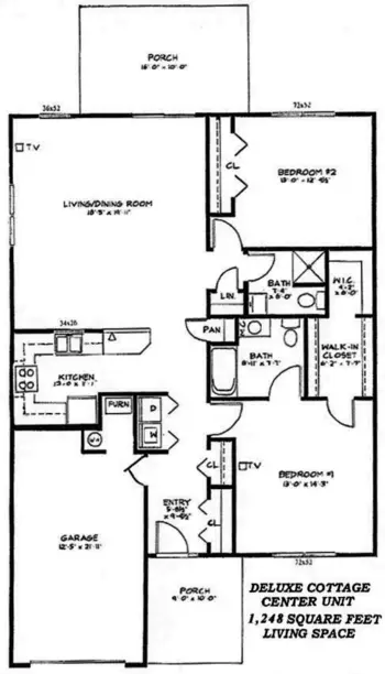 Floorplan of Garden Spot Village, Assisted Living, Nursing Home, Independent Living, CCRC, New Holland, PA 10