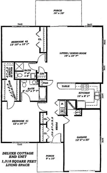 Floorplan of Garden Spot Village, Assisted Living, Nursing Home, Independent Living, CCRC, New Holland, PA 11