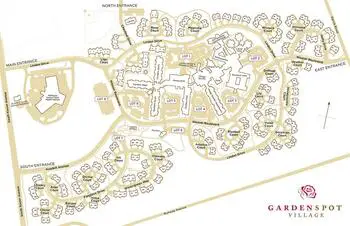 Campus Map of Garden Spot Village, Assisted Living, Nursing Home, Independent Living, CCRC, New Holland, PA 2