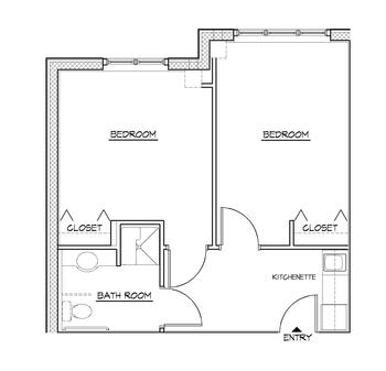 Floorplan of The Jewish Home Harrisburg, Assisted Living, Nursing Home, Independent Living, CCRC, Harrisburg, PA 2