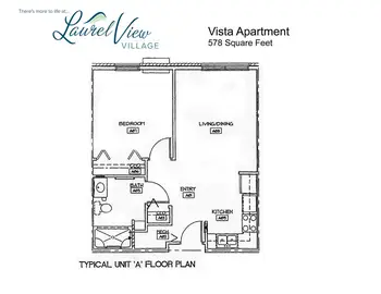 Floorplan of Laurel View Village, Assisted Living, Nursing Home, Independent Living, CCRC, Davidsville, PA 3