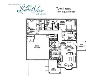 Floorplan of Laurel View Village, Assisted Living, Nursing Home, Independent Living, CCRC, Davidsville, PA 9