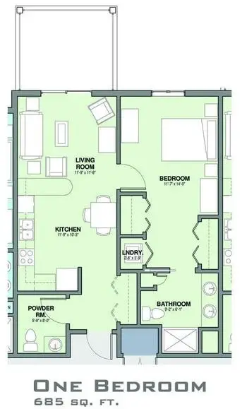 Floorplan of Londonderry Village, Assisted Living, Nursing Home, Independent Living, CCRC, Palmyra, PA 7